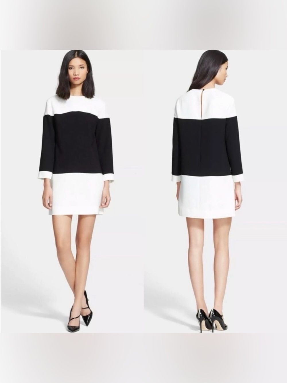 Kate Spade Delray Head In The Clouds Color Block Shift Dress